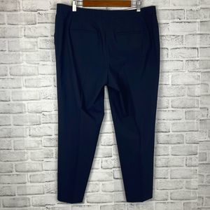 Ann Taylor Kate Fit Navy Pants Trousers 14